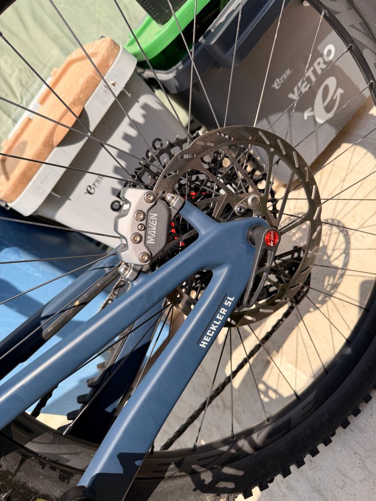 Brugt Santa Cruz Heckler SRAM X0 Eagle AXS (T-Type) 2025 Mountainbike — billede 13 af 16