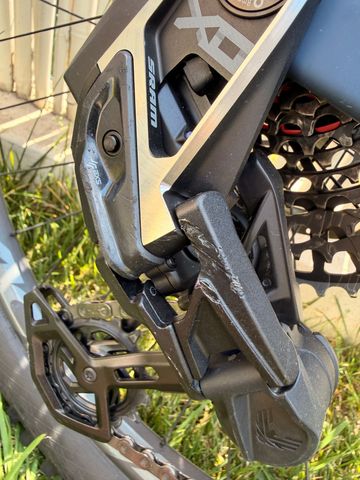 Used Santa Cruz Heckler SRAM X0 Eagle AXS (T-Type) 2025 Mountainbike, Blue, Mixed — image 9 of 16
