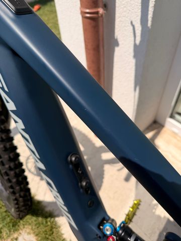 Used Santa Cruz Heckler SRAM X0 Eagle AXS (T-Type) 2025 Mountainbike, Blue, Mixed — image 16 of 16