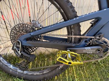 Used Santa Cruz Heckler SRAM X0 Eagle AXS (T-Type) 2025 Mountainbike, Blue, Mixed — image 6 of 16