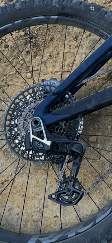 Used Santa Cruz Heckler SRAM X0 Eagle AXS (T-Type) 2025 Mountainbike, Blue, Mixed — image 4 of 16