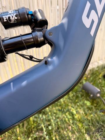 Used Santa Cruz Heckler SRAM X0 Eagle AXS (T-Type) 2025 Mountainbike, Blue, Mixed — image 11 of 16