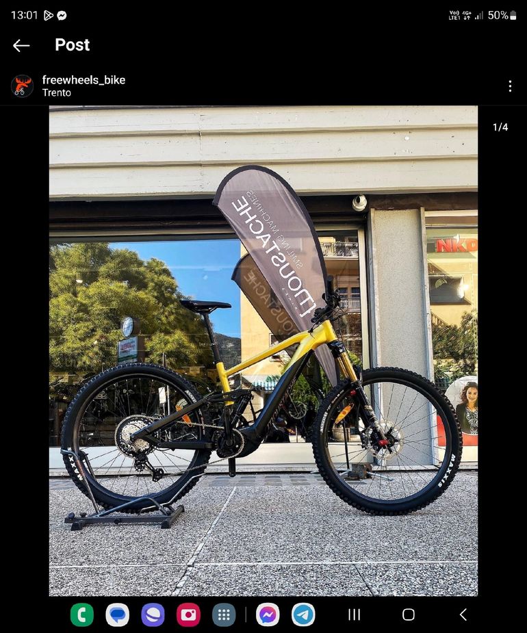 Brugt Mustasch Custom Shimano XTR Di2 2022 Mountainbike — billede 3 af 5