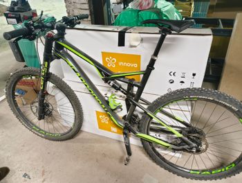 Used Cannondale Habit Carbon 3 2017 2017 Mountainbike, Green, 27.5 — image 2 of 10