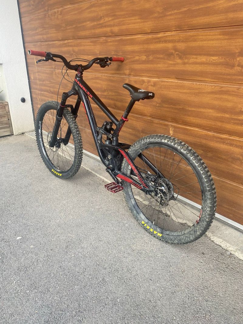 Gebrauchtes Scott Gambler Shimano ZEE 2017 Mountainbike, Schwarz — Bild 5 von 8