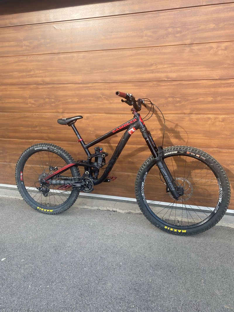 Gebrauchtes Scott Gambler Shimano ZEE 2017 Mountainbike, Schwarz — Bild 3 von 8