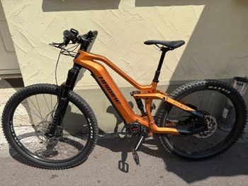 Used Haibike AllMtn CF 6 2024 2024 Mountainbike, Orange, 29 — image 2 of 4