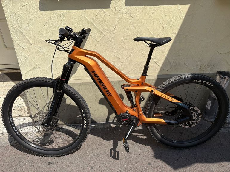Used Haibike AllMtn CF 6 2024 2024 Mountainbike, Orange, 29 — image 2 of 4