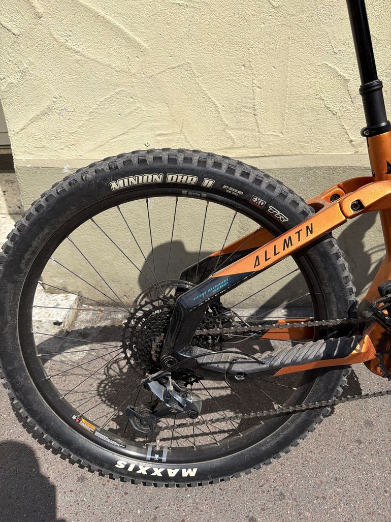 Used Haibike AllMtn CF 6 2024 2024 Mountainbike, Orange, 29 — image 3 of 4