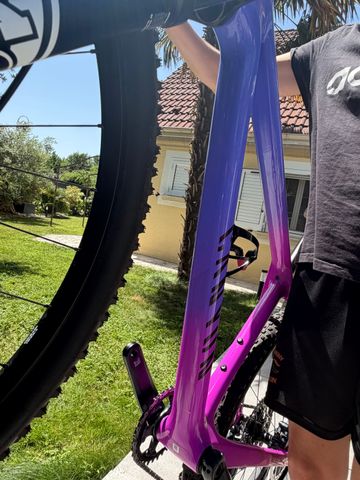 Used Canyon Exceed CF 6 2024 2024 Mountainbike, Purple, 29 — image 13 of 13