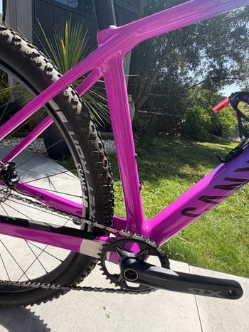 Gebrauchtes Canyon Exceed CF 6 2024 2024 Mountainbike, Violett, 29 — Bild 4 von 13