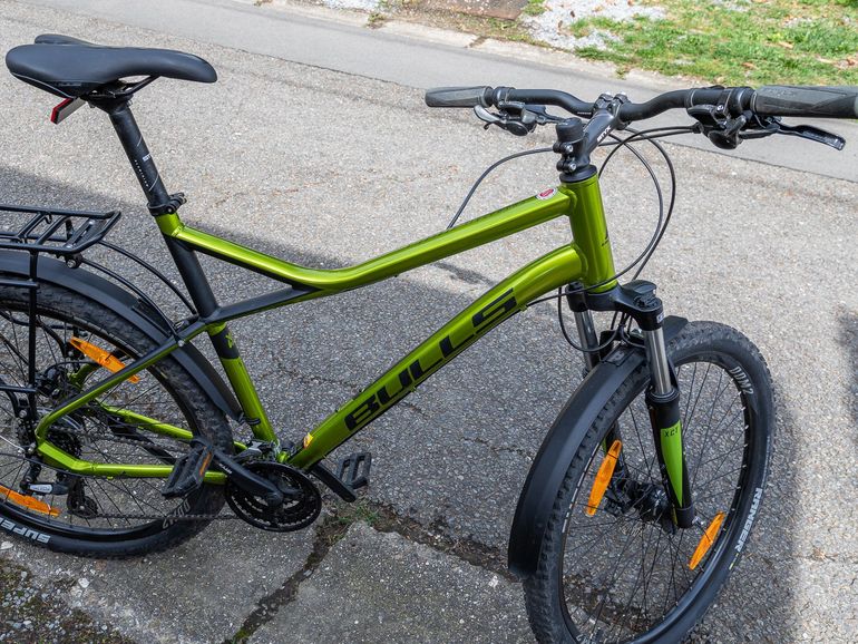 Used BULLS Sharptail Street 3 27.5 2021 2021 Urban, Green — image 6 of 14