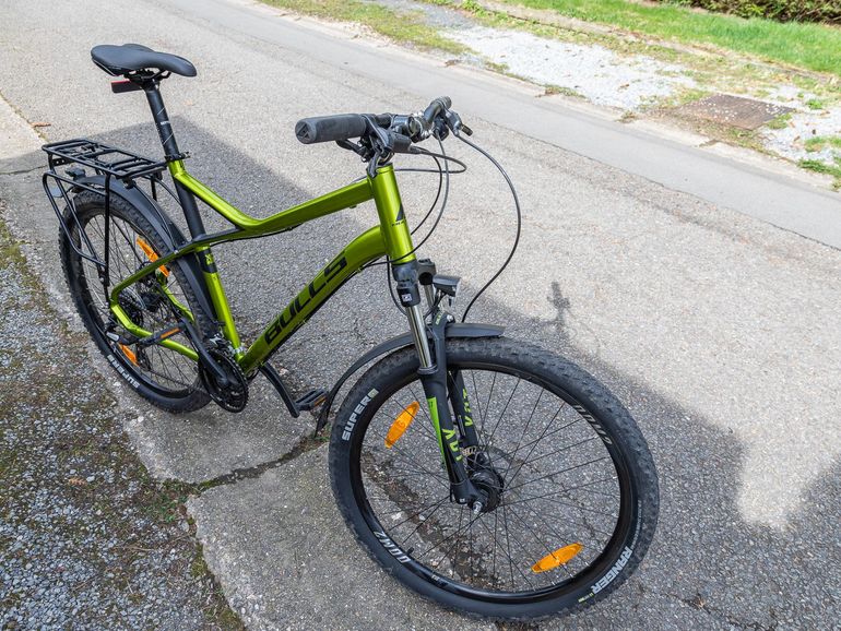 Used BULLS Sharptail Street 3 27.5 2021 2021 Urban, Green — image 11 of 14
