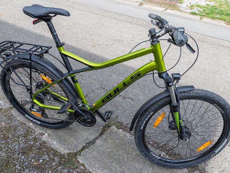 Used BULLS Sharptail Street 3 27.5 2021 2021 Urban, Green — image 9 of 14