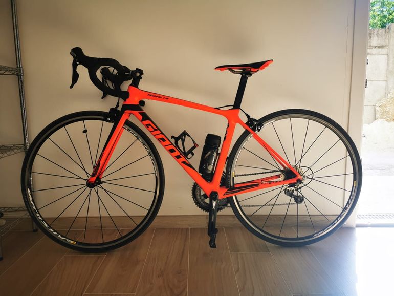 Used Giant TCR Advanced 1 2020 2020 Road & Gravel, Orange — image 2 of 10