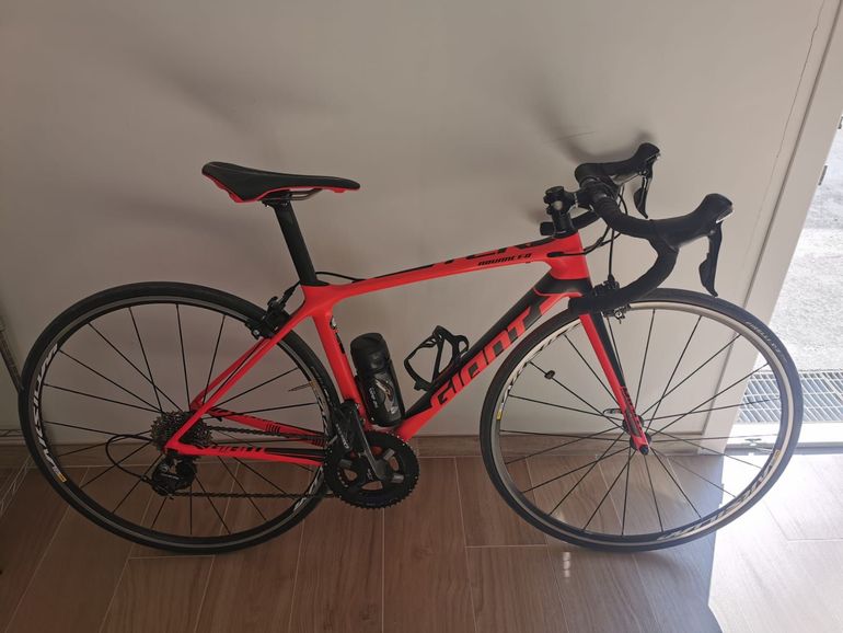 Used Giant TCR Advanced 1 2020 2020 Road & Gravel, Orange — image 1 of 10