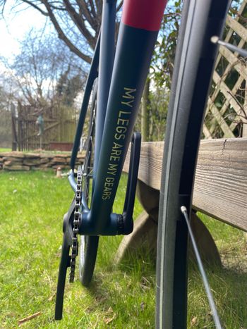 Used 8Bar Custom Single Speed / Fixed Gear 2021 Road & Gravel, Blue — image 5 of 5