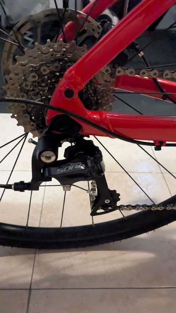Used Scott Speedster 30 2024 2024 Road & Gravel, Red — image 4 of 7