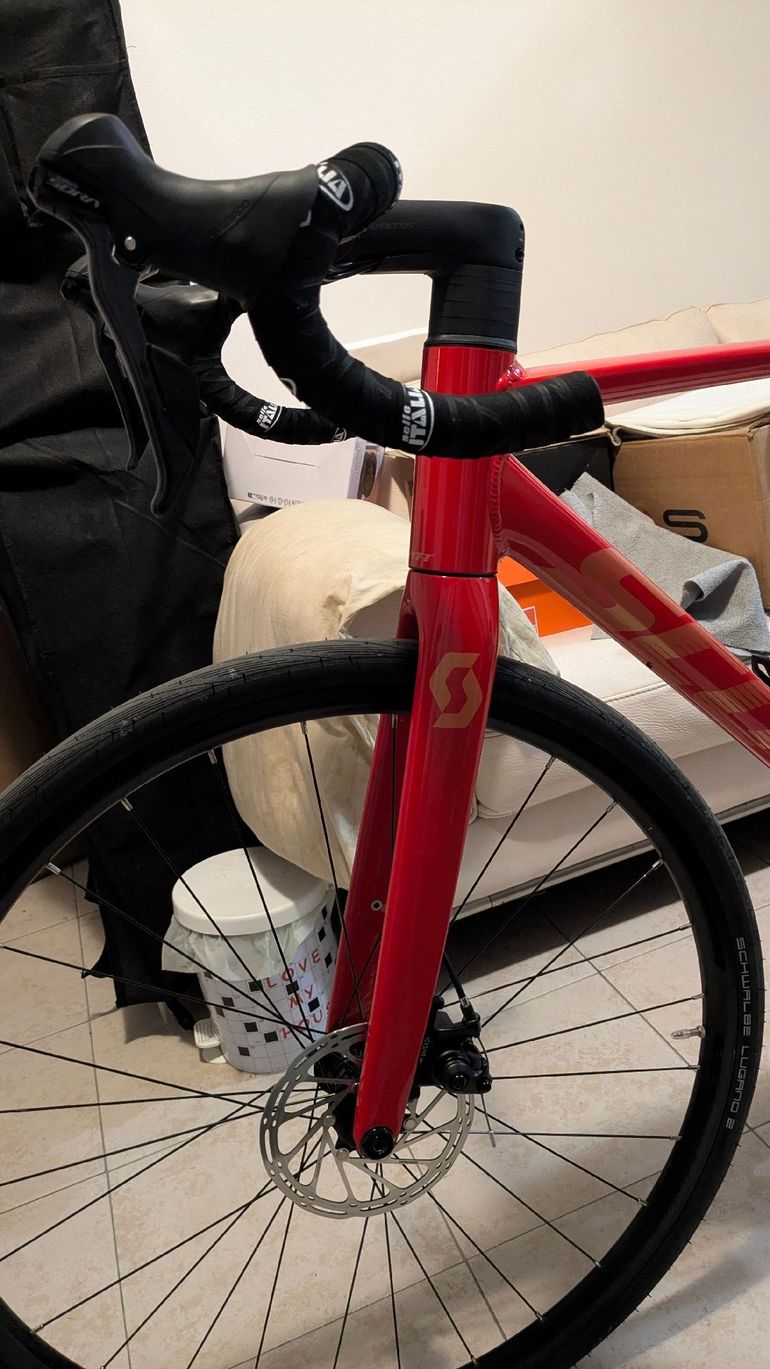 Used Scott Speedster 30 2024 2024 Road & Gravel, Red — image 6 of 7
