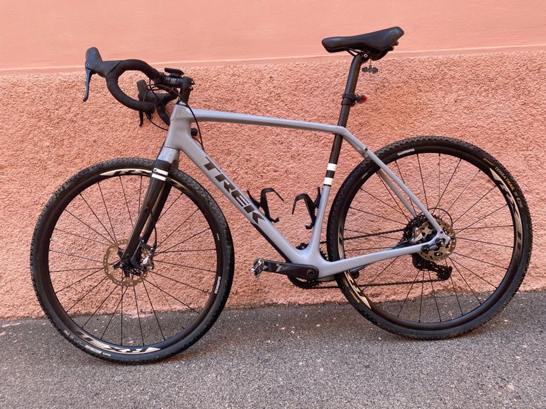 Used Trek Checkpoint SL 5 2020 2020 Road & Gravel, Light Gray — image 2 of 5
