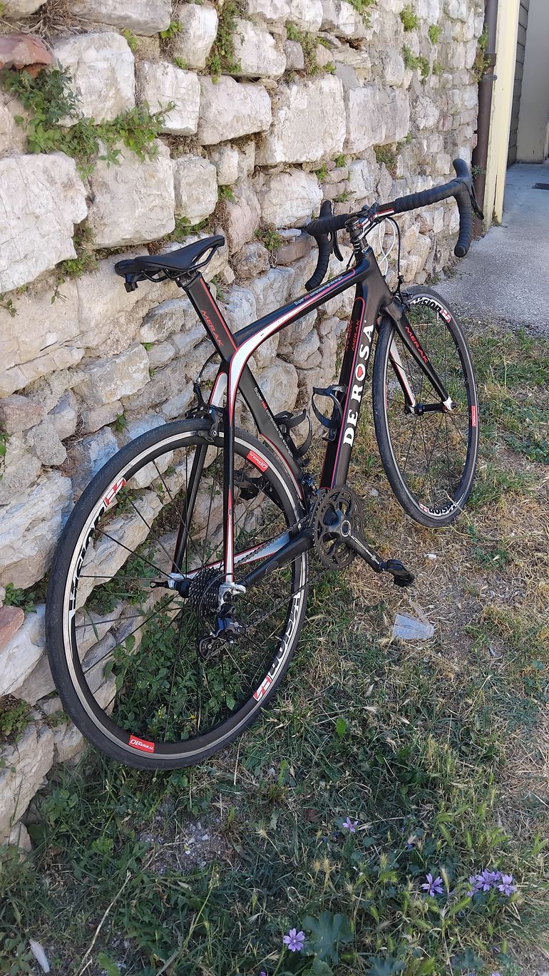 Used De Rosa SUPER HM COMPOSITE HIGHT STRENGTH 2013 2013 Road & Gravel, Black — image 7 of 7