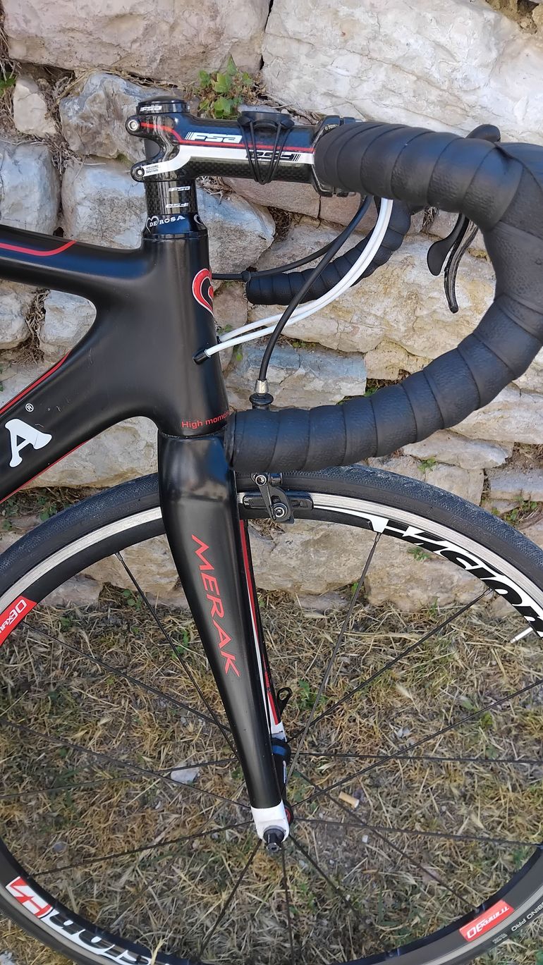 Used De Rosa SUPER HM COMPOSITE HIGHT STRENGTH 2013 2013 Road & Gravel, Black — image 3 of 7