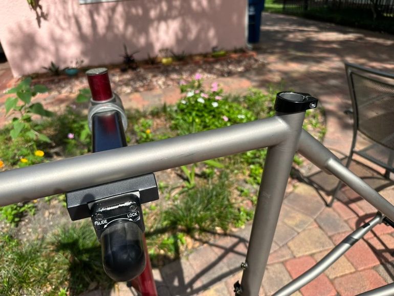 Used Moots Routt RSL FORCE AXS 2X 2020 Frameset 2020 Road & Gravel, Light Gray — image 4 of 7