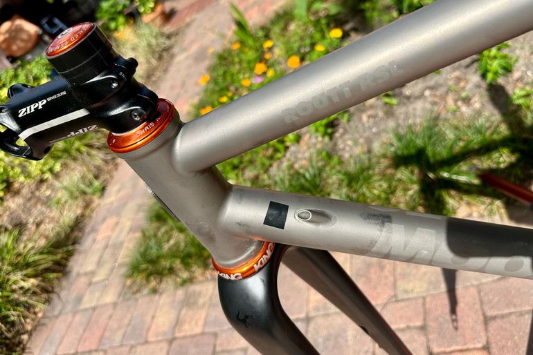 Used Moots Routt RSL FORCE AXS 2X 2020 Frameset 2020 Road & Gravel, Light Gray — image 3 of 7