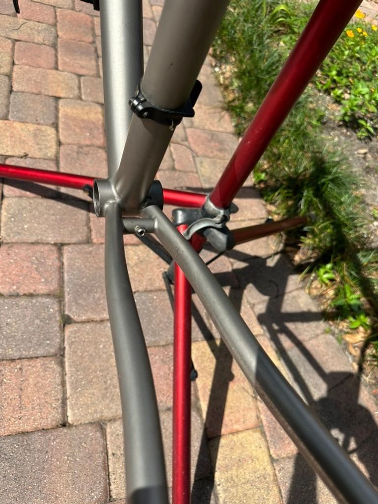 Used Moots Routt RSL FORCE AXS 2X 2020 Frameset 2020 Road & Gravel, Light Gray — image 5 of 7