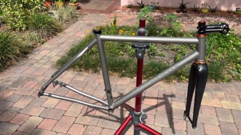 Used Moots Routt RSL FORCE AXS 2X 2020 Frameset 2020 Road & Gravel, Light Gray — image 7 of 7