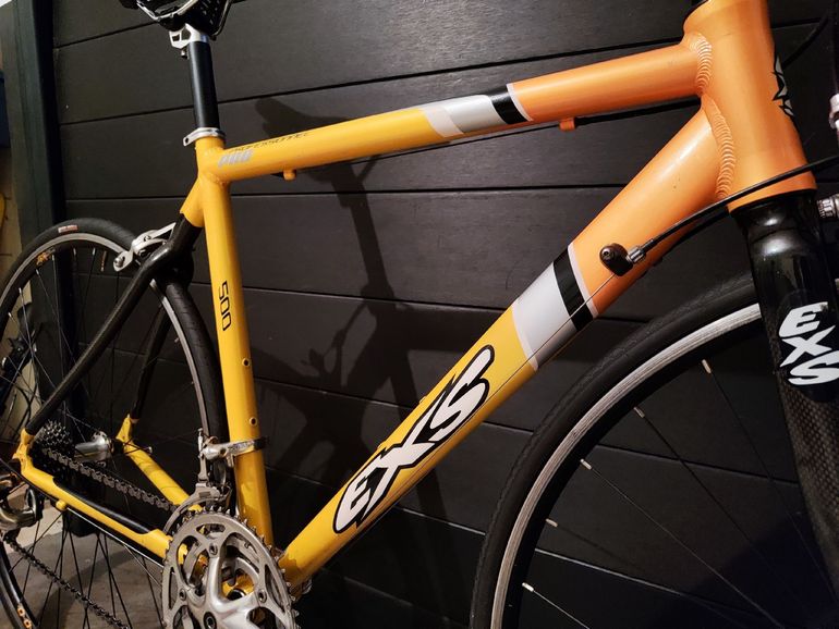Gebrauchtes EXS Custom Shimano 105 2007 Road & Gravel, Orange — Bild 7 von 10