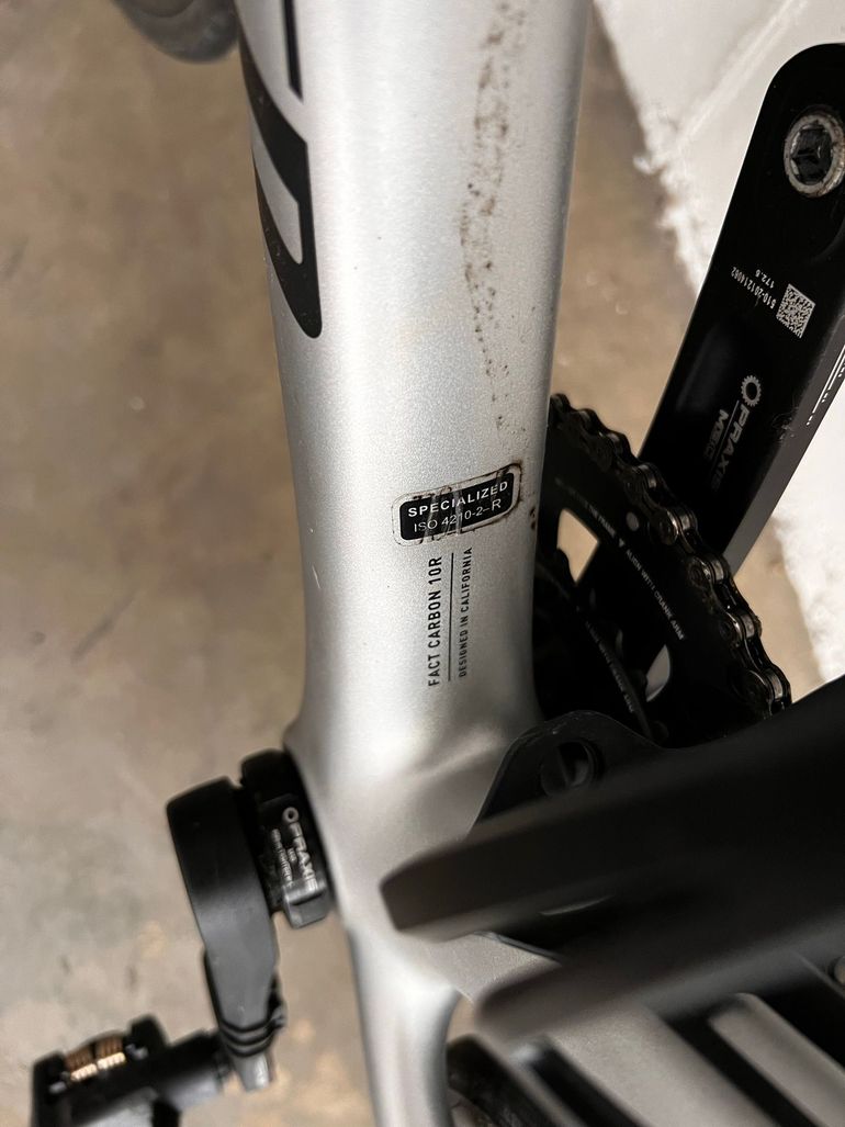 Used Specialized Roubaix Shimano 105 2021 Road & Gravel, Light Gray — image 7 of 16