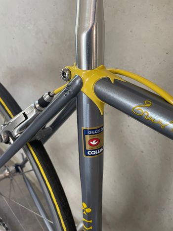 Gebrauchtes Colnago Master Campagnolo Super Record 1998 Road & Gravel, Hellgrau — Bild 9 von 11
