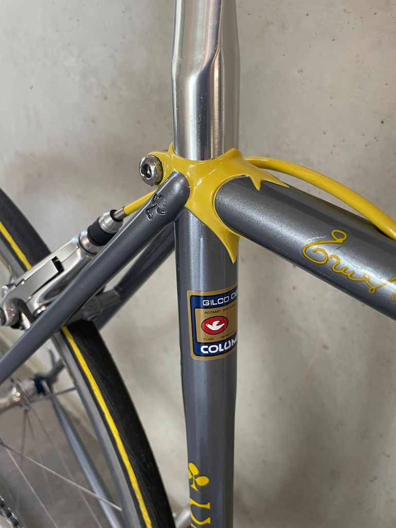 Gebrauchtes Colnago Master Campagnolo Super Record 1998 Road & Gravel, Hellgrau — Bild 9 von 11