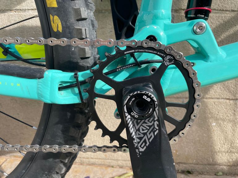 Used Marin Alpine trail SRAM X01 Eagle 2020 Mountainbike, Blue — image 10 of 14