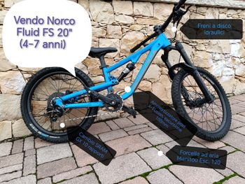 Used Norco Fluid FS 2 20 2021 2021 Kids & Youth