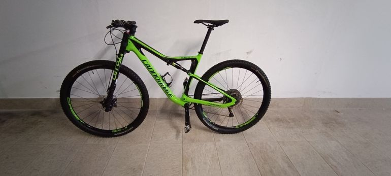 Gebrauchtes Cannondale Scalpel-Si Carbon 4 2017 2017 Mountainbike, Grün, 29 — Bild 1 von 4
