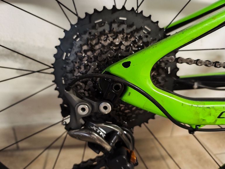 Gebrauchtes Cannondale Scalpel-Si Carbon 4 2017 2017 Mountainbike, Grün, 29 — Bild 3 von 4