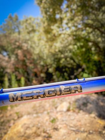 Used Mercier Custom Simplex Vintage 1980 Road & Gravel, Blue — image 2 of 8