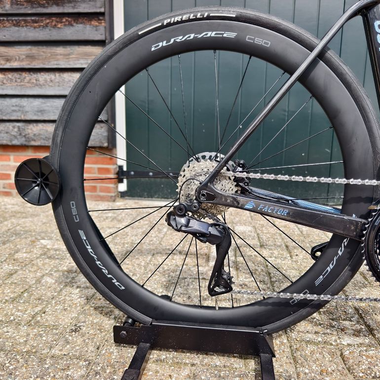 Použité Factor Ostro Vam Ultegra/Dura Ace DI2 12 Speed | Ceramicspeed | Black Inc 2023 2023 Road & Gravel — obrázek 9 z 24