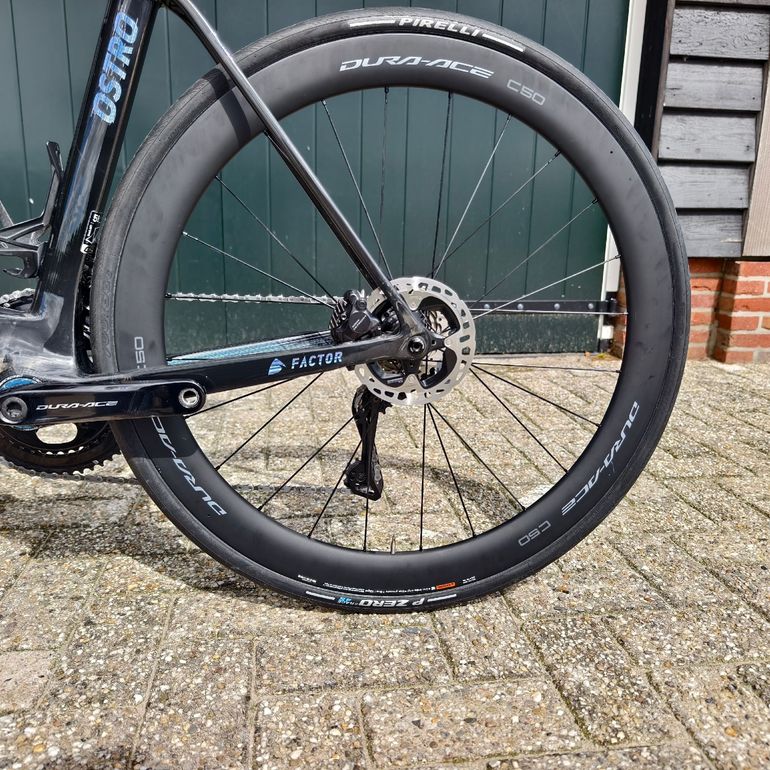 Použité Factor Ostro Vam Ultegra/Dura Ace DI2 12 Speed | Ceramicspeed | Black Inc 2023 2023 Road & Gravel — obrázek 19 z 24