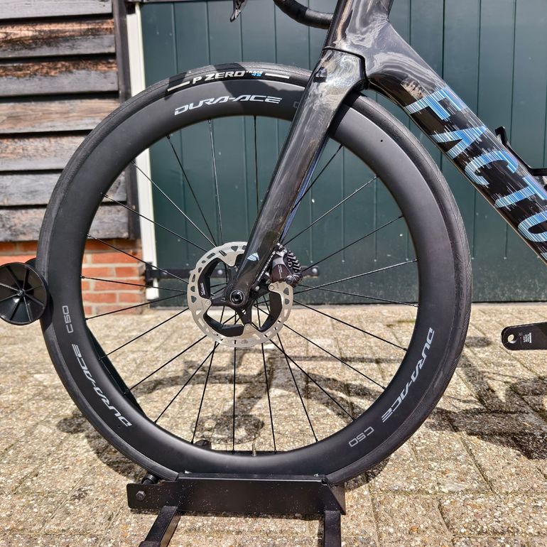 Použité Factor Ostro Vam Ultegra/Dura Ace DI2 12 Speed | Ceramicspeed | Black Inc 2023 2023 Road & Gravel — obrázek 18 z 24