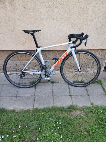 Used Giant TCR Advanced 3 2020 2020 Road & Gravel, White — image 2 of 8