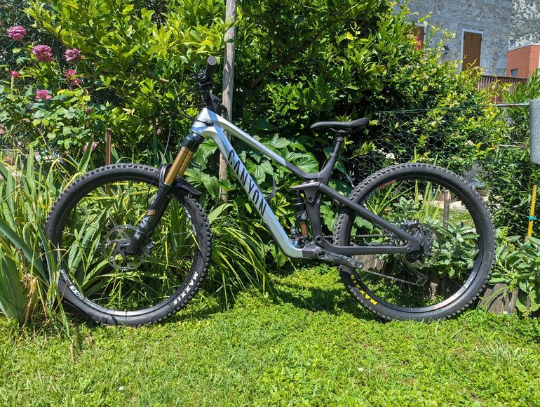 Used Canyon Strive CFR 2022 2022 Mountainbike, Black, 29 — image 2 of 7