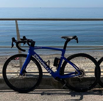 Used Pinarello F5 105 Di2 2025 2025 Road & Gravel, Blue — image 3 of 3