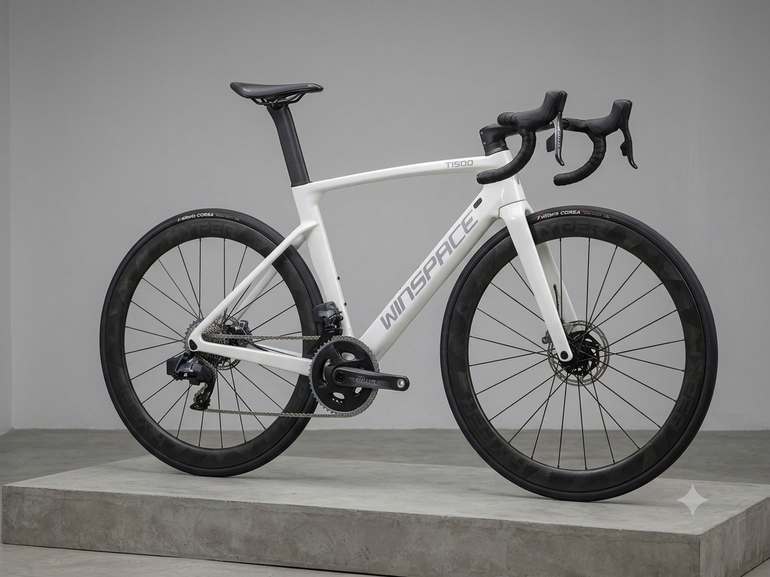 Used WINSPACE T1500 2022 Road & Gravel, White — image 1 of 10