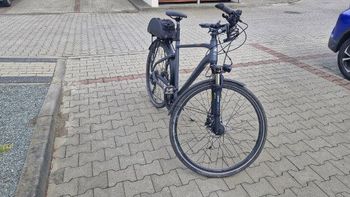 Used Romet Wagant 10 28 M(19") Grafitowo-ciemnozłoty 2024 Urban, Light Gray — image 3 of 5
