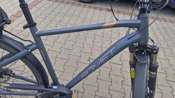 Used Romet Wagant 10 28 M(19") Grafitowo-ciemnozłoty 2024 Urban, Light Gray — image 5 of 5