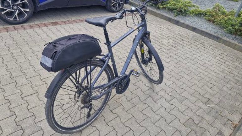 Used Romet Wagant 10 28 M(19") Grafitowo-ciemnozłoty 2024 Urban, Light Gray — image 4 of 5