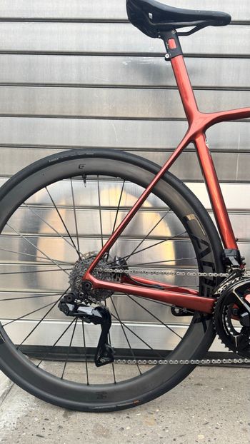 Used Giant Tcr Shimano Dura Ace Di2 2022 Road & Gravel, Orange — image 7 of 17
